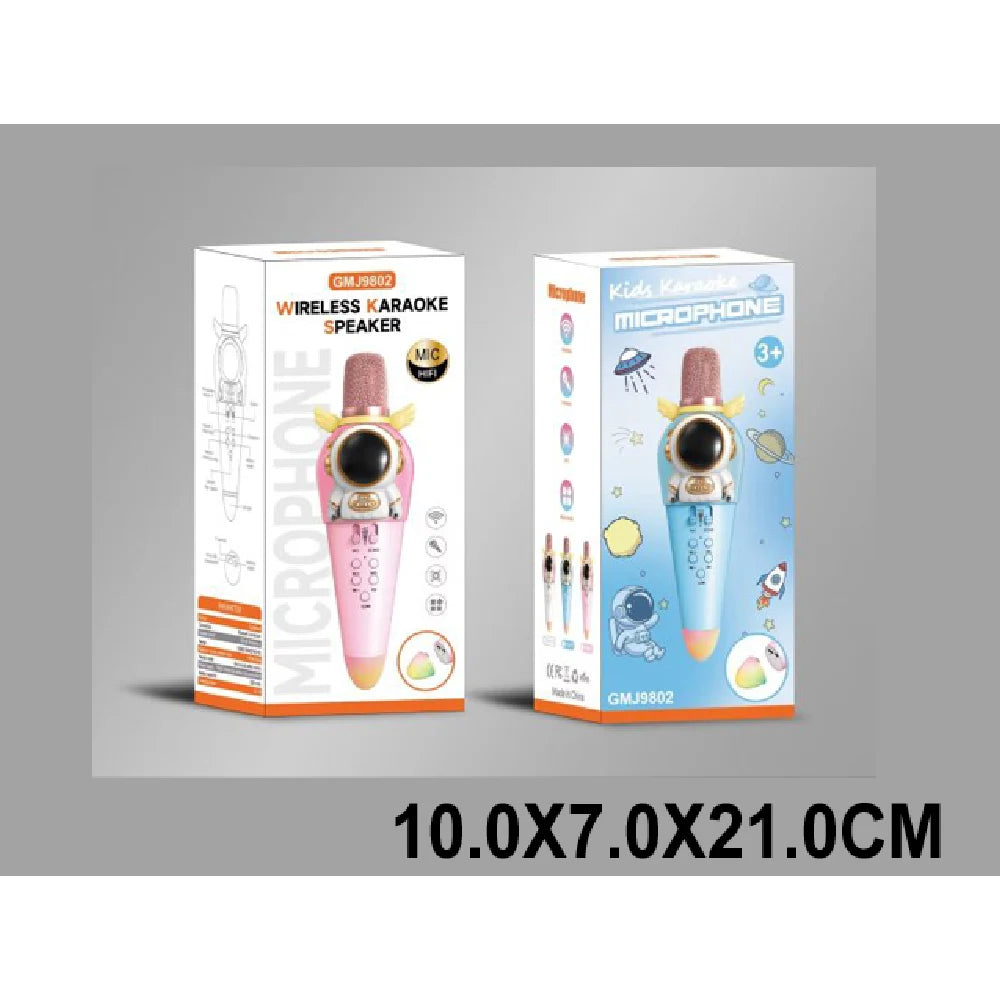 Microfon karaoke pentru copii cu Bluetooth, Astronaut (41246)