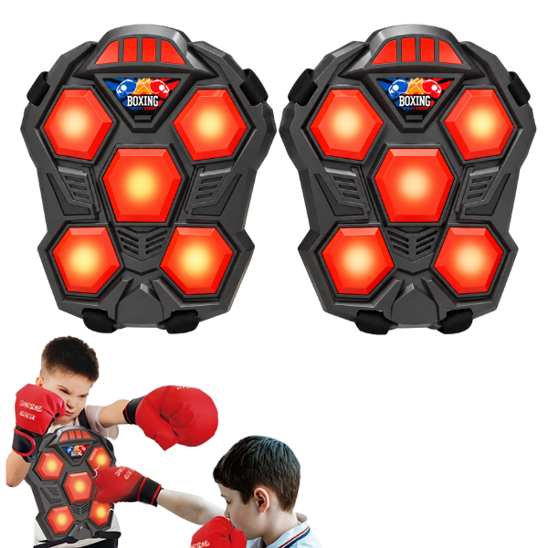 #01 Set interactiv de box cu ținte electronice pentru 2 jucători SKU: B4015