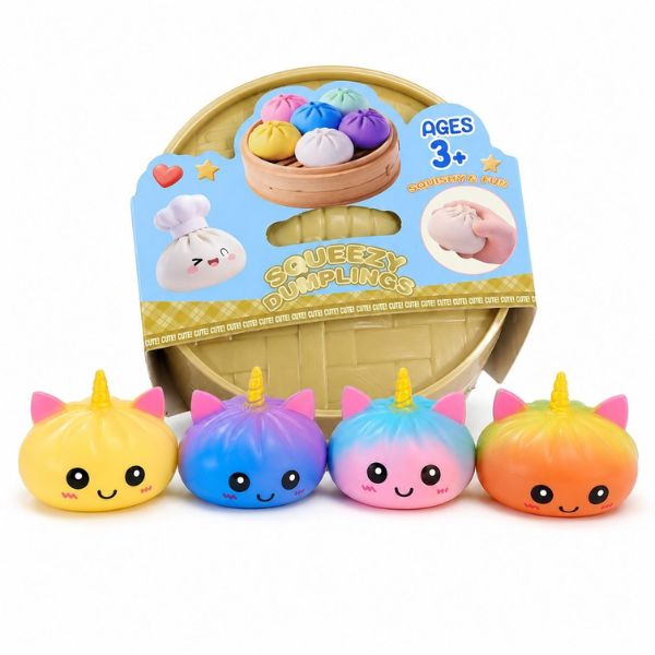 Антистресс-игрушка «Flippy Squishy: единорог-дамплинг», 8,5 x 6 x 8,5 см SKU: 176342