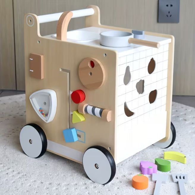 Premergător multifuncțional busyboard cu bucătărie, cod 2961D