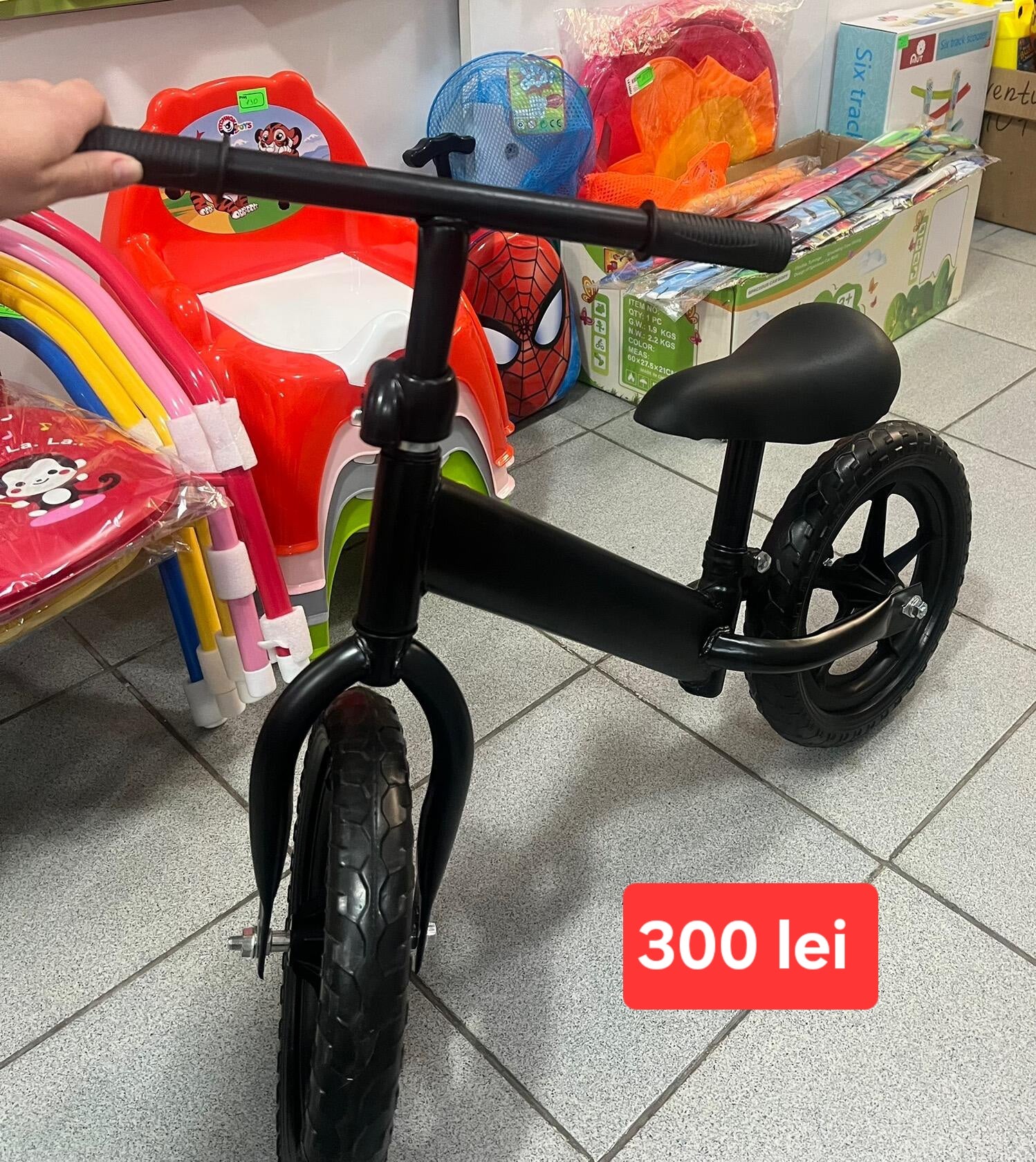 Bicicletă de echilibru cu cadru metalic D2510-2165