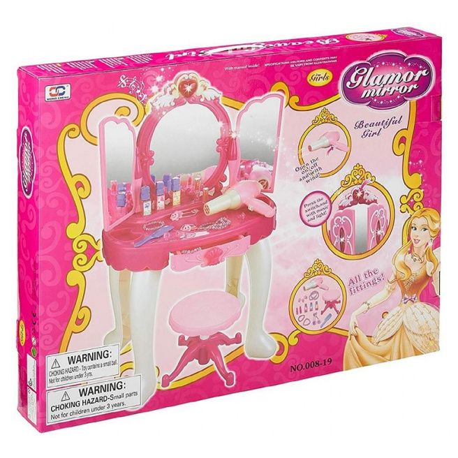 Косметологический столик со стулом, код 10005