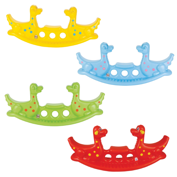 Balansoar DINO (4 culori) Art.06147, mg 39 × 140 × 58 cm