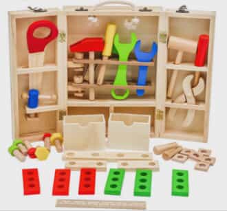 Set unelte din lemn W03D103B