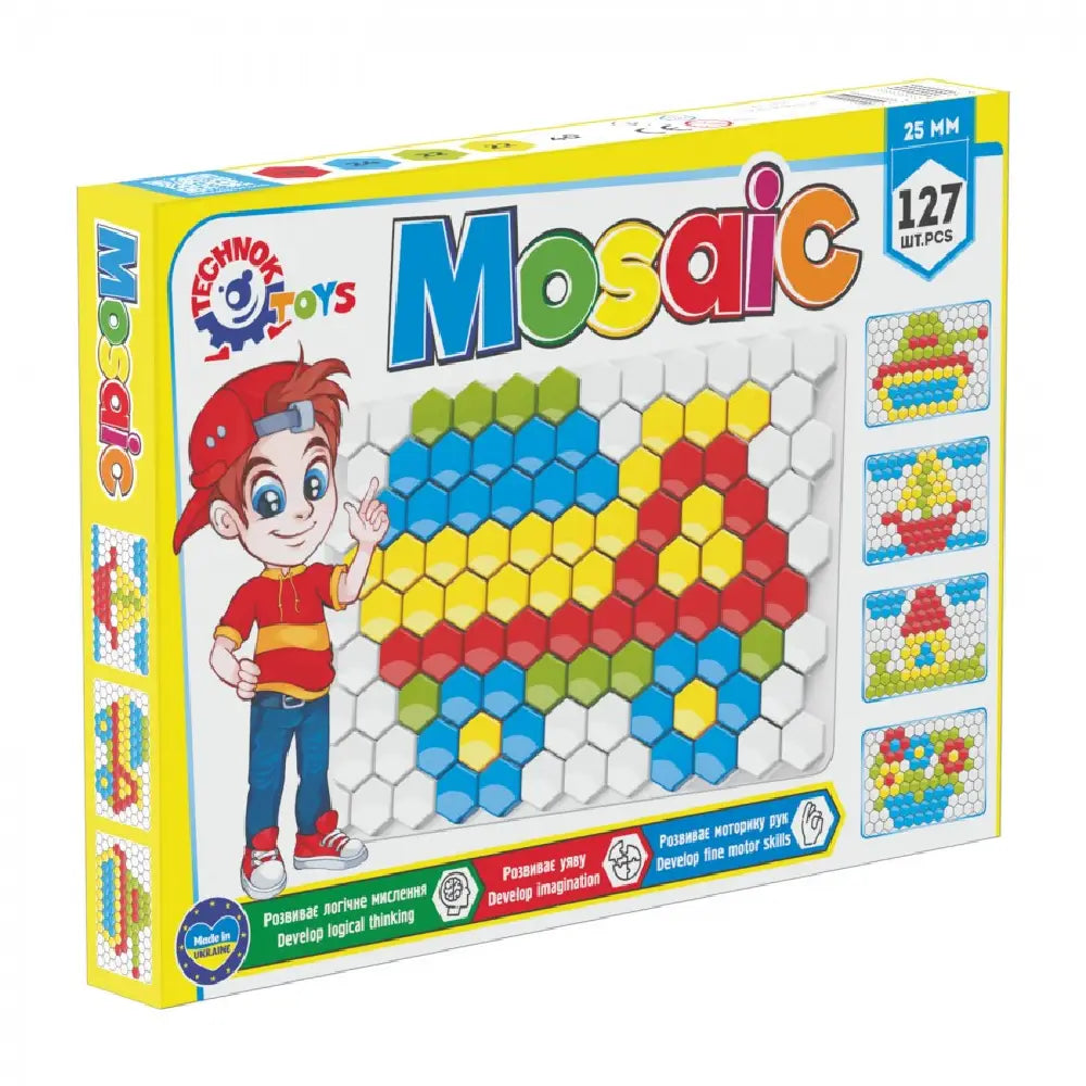 Игрушка "Мозаика для малышей 3 ТехноК", арт. 0908