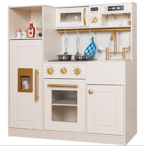 Деревянная кухня с аксессуарами и функциями 82*28,5*87см, W10C965
