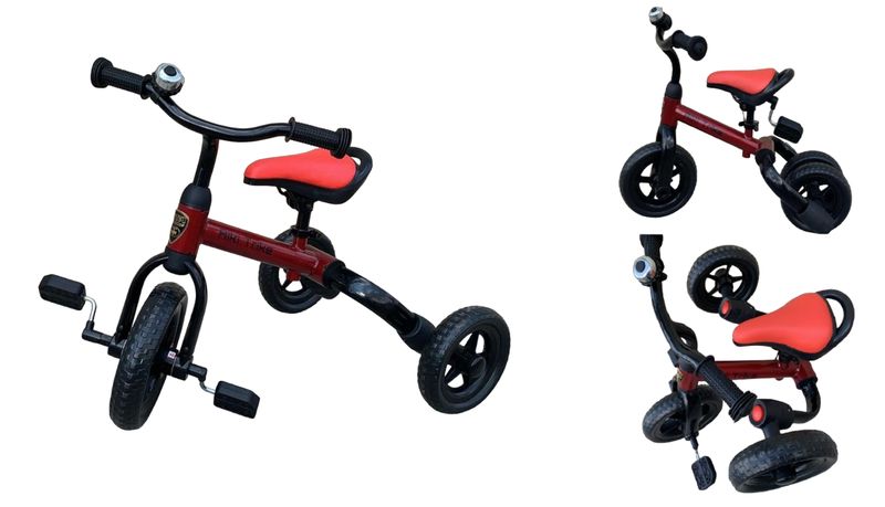 Tricicletă pliabilă 2 în 1 – bicicletă fără pedale RTMM80