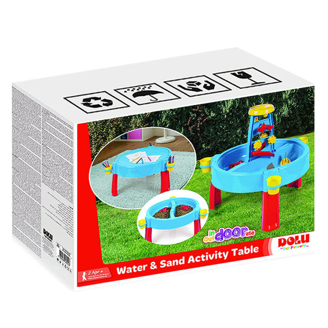 Masuță pentru joacă cu nisip și apă, cod 45971 glp, DOLU art.3070