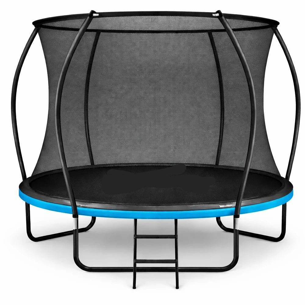 Детский батут с лестницей, 305 см, максимальный вес 450 кг RT-T10 синий