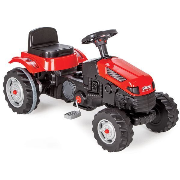 Tractor cu pedale ACTIVE, roșu, art.07314, Pilsan, 95 × 51 × 51 cm