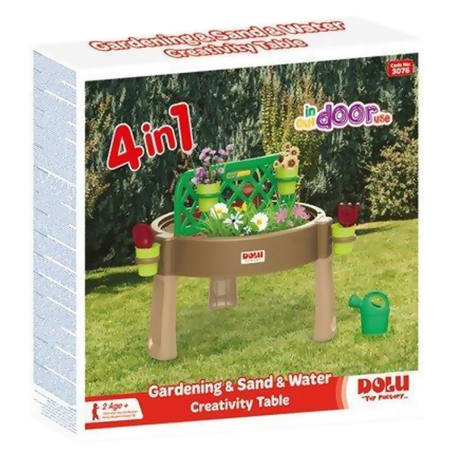 Masă pentru jocuri cu nisip 4 în 1, cod 49540 glp, DOLU art.3076 rt