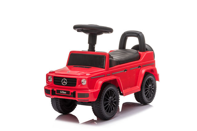 Толокар Mercedes Benz (с клаксоном, звуком двигателя и отсеком для хранения под сиденьем, 69,5X29X43 см) (652) арт.79778, 79914, 79921