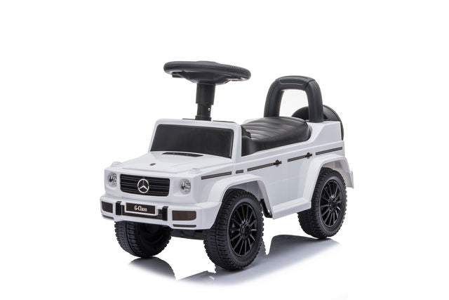 Толокар Mercedes Benz (с клаксоном, звуком двигателя и отсеком для хранения под сиденьем, 69,5X29X43 см) (652) арт.79778, 79914, 79921
