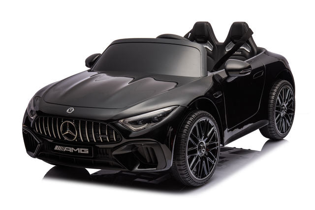 Электромобиль Mercedes-Benz, максимальная нагрузка 35 кг (кожаные сиденья, 24V7Ah1, MP3, двигатели 2200 Вт, дистанционное управление, мягкие колеса EVA, размеры 124,5 x 74,5 x 49,5 см) Арт. SL63/7/6/5/4