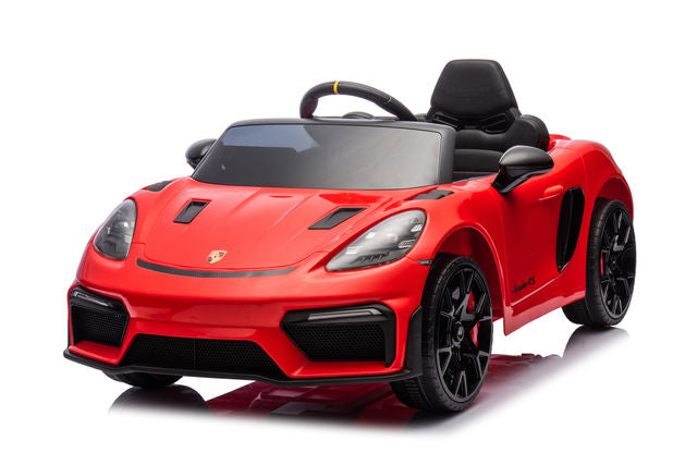 Mașină electrică Porsche 718
Sarcină maximă: 35 kg (scaune din piele, 12V7Ah*1, Bluetooth, 2 motoare, telecomandă, roți moi din EVA, dimensiuni: 107.2x64.3x45.7 cm)
P718/1/2/3/4