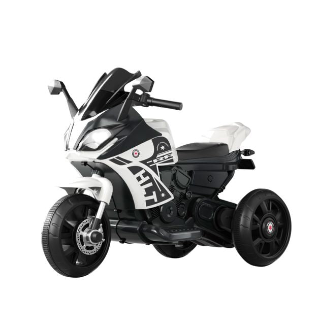 Motocicletă 12V4.5AH*1, 2 motoare, roți moi EVA, scaun din piele, capacitate maximă de încărcare 15 kg, dimensiuni (82x52x58 cm), art. RT09