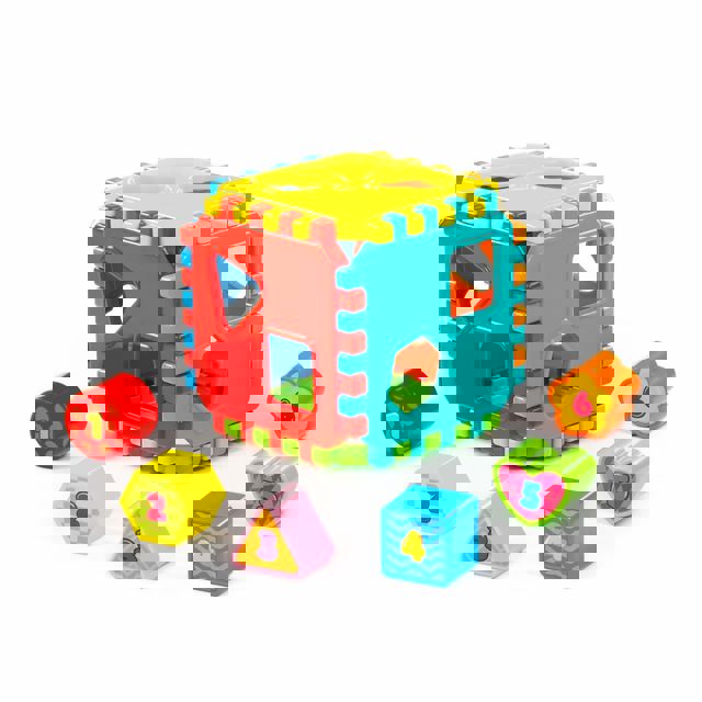 Jucărie educativă "Cub" (în plasă) (Polesie) cod 91642
