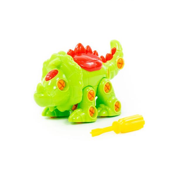 Constructor dinozaur "Triceratops" (32 de piese) (Polesie) art. 76717