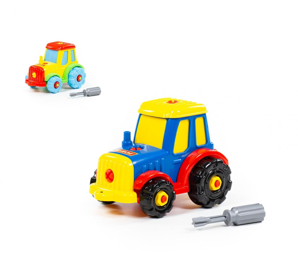 Constructor-transport „Tractor” (20 elemente) (în pungă) (Polesie) art. 77769