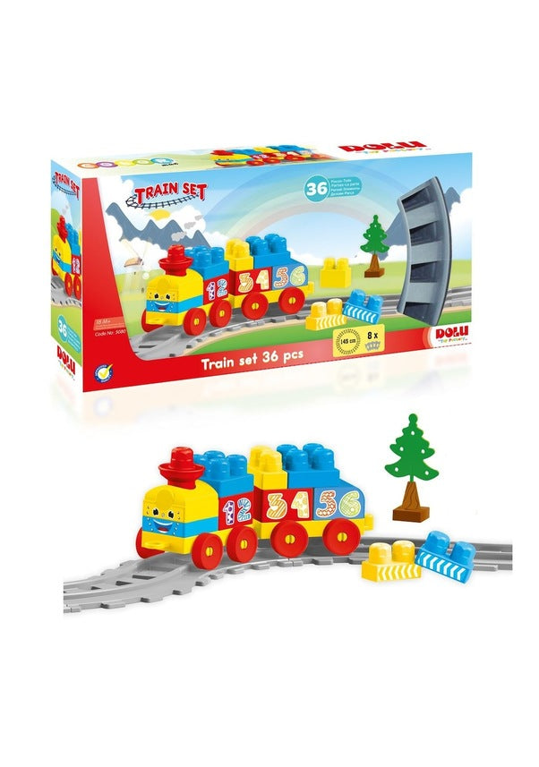 Construcție "Prima mea cale ferată" (36 piese) Dolu art. 5080