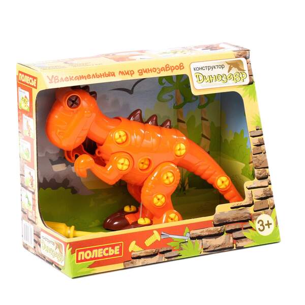 Constructor dinozaur 'Tyrannosaurus' (40 de piese) (în cutie) (Polesie) art.77158