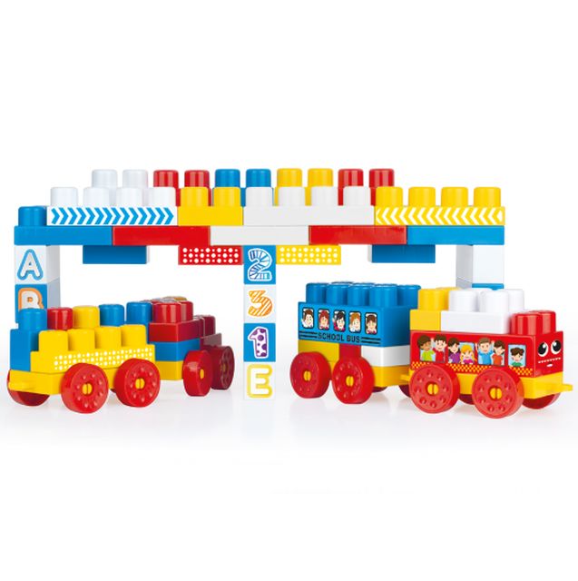 Constructor pentru cei mici "Primele mele cuburi", 75 piese, Dolu, art. 5032