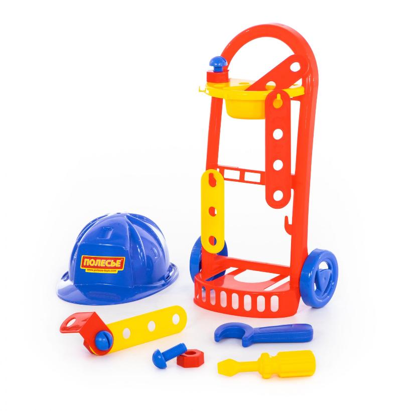 Set "Mecanic" (14 piese) (în plasă) (Polesie) cod. 69825