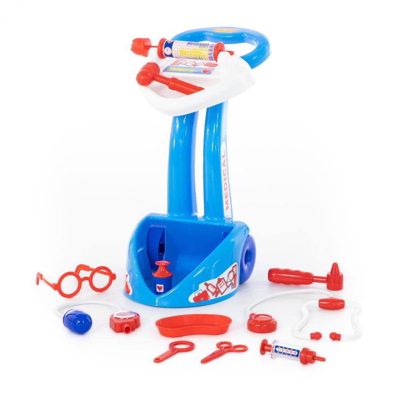 Set "Doctor Nr. 10" (10 elemente) (în cutie) (Polesie) cod. 68613