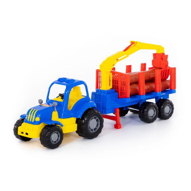 „Krepysh”, tractor cu semiremorcă pentru transportul lemnului (Polesie), art. 44815
470x130x200 mm