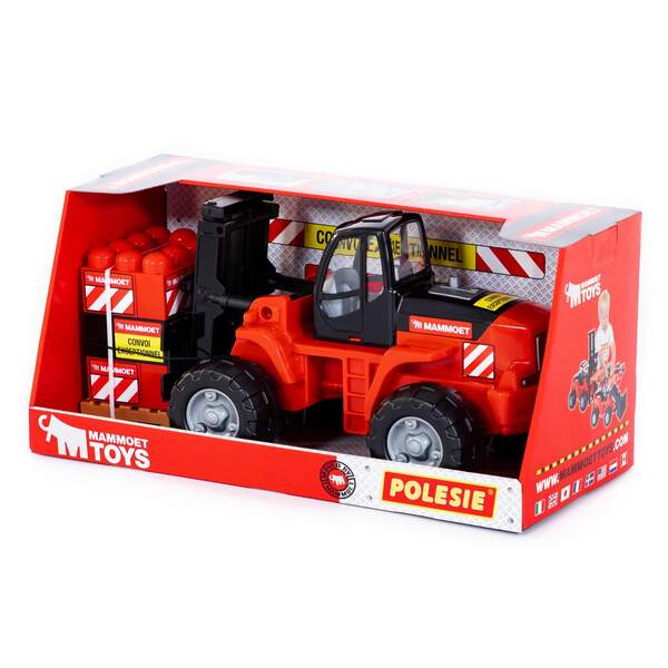 "MAMMOET", motostivuitor + set de construcție (15 elemente) (Polesie) art. 56856