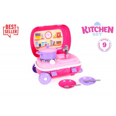 „Bucătărie cu set de veselă TechnoK art.6061”