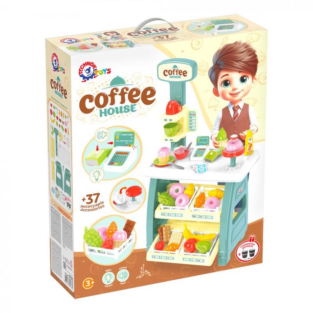 Set de jucării „Cafenea TechnoK” (873950 cm), art. 9765