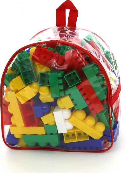 Set de construcție "Super-Mix" (144 piese în rucsac) (Polesie) Art. 8039