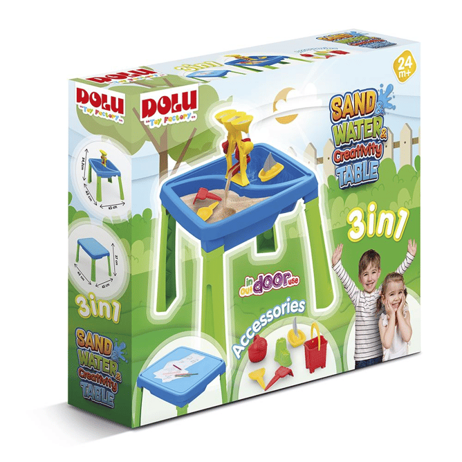 Masa mea de joacă cu apă și nisip Dolu, art. 03077,  glp 59995
