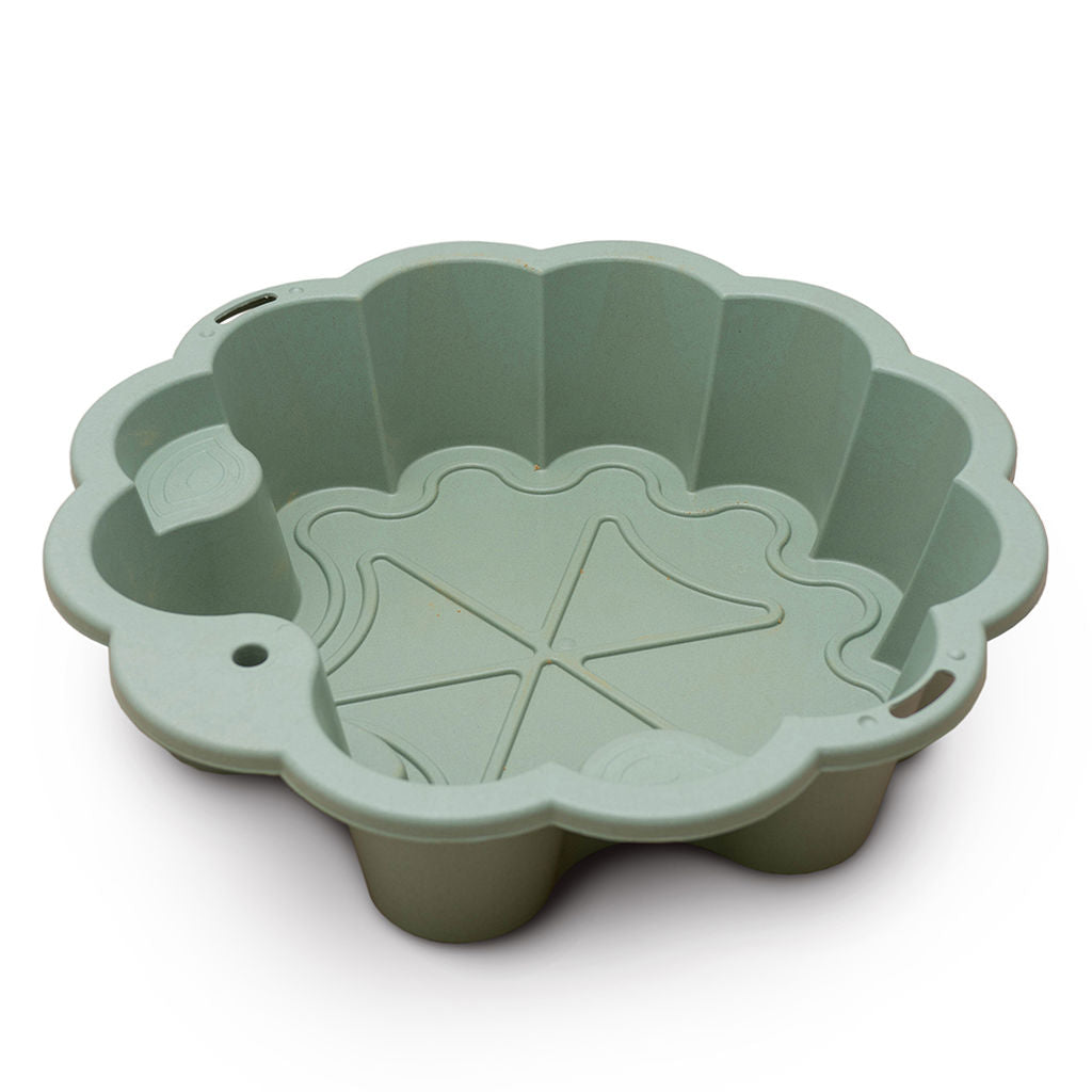 Ladă de nisip ECO „Floare” din paie de grâu (810x810x202 mm) art. 01234/03/02/01eco