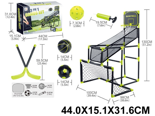 Set din 3 jocuri sportive, art. 74534