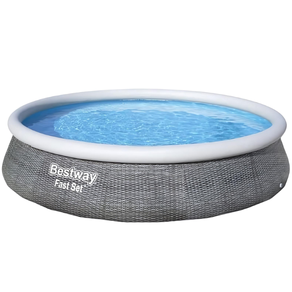 Надувной бассейн Bestway Fast Set 366х76 см, 5377 л, 57443BW