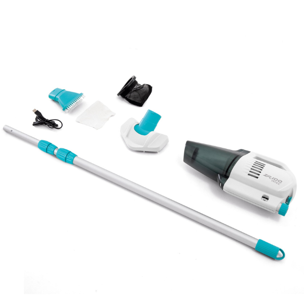 INTEX Aspirator fără fir ZR100, vacuum cleaner cu baterie Ni-MH de 4 V, 28626