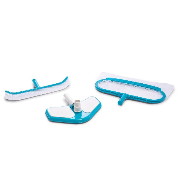 INTEX Set de curățare “Deluxe” pentru piscină: plasă, perie, duză de aspirare, 29057