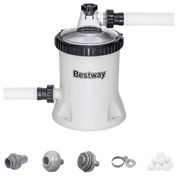 Bestway Filtru-Pompa, 5 678 l/h, pentru piscine până la 31 700 l, 58870BW