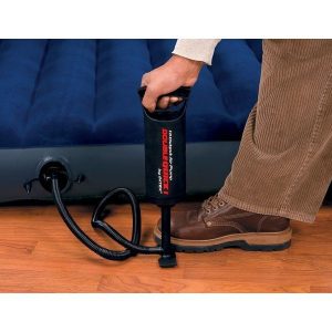 INTEX Pompa de aer manuală „Double Quick I”, furtun cu 3 duze, 29 cm, 68612