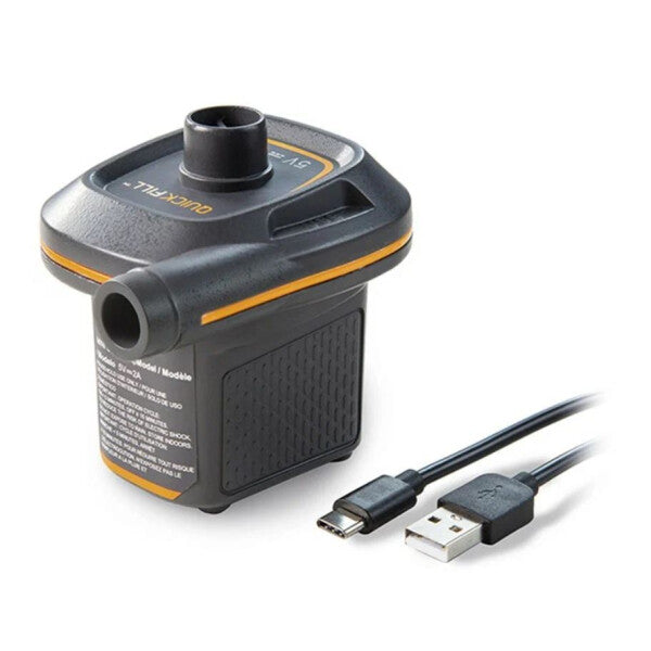 INTEX Pompă de aer electrică „Mini QuickFill” USB 5V , 3 duze, 66635