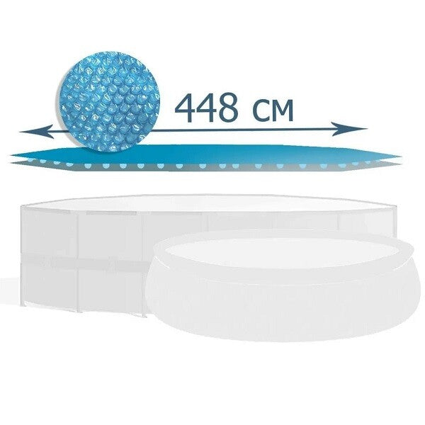 INTEX Husă solară D 448 cm pentru piscine rotunde cu D 457 cm, 28013