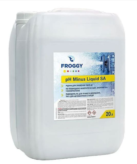 pH-minus lichid, concentrație 35% (20 l / 26 kg)