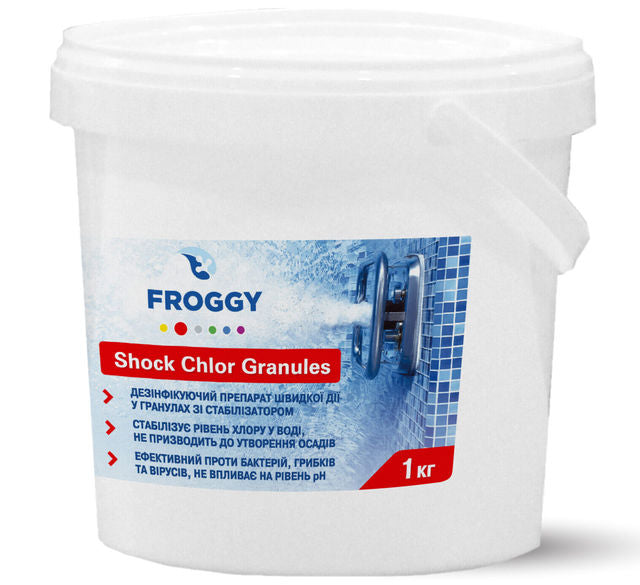 Froggy Shock Chlor Tabs 3.3 grams , 1 kg
