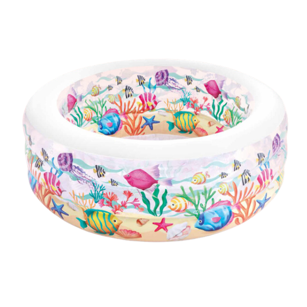 INTEX Piscină gonflabilă pentru copii cu baza gonflabilă 152×56 cm, 360 litre, art.58480