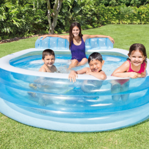 INTEX Piscină gonflabilă pentru familie 229х218х79 cm, 590 litri, art.57190