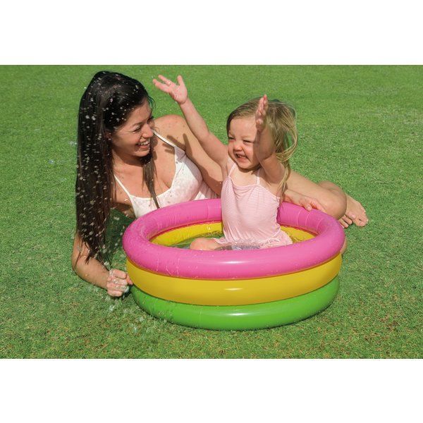 INTEX Piscină gonflabilă pentru copii “Apus de soare” 61х22 cm, 28 L, art.57107