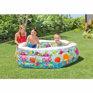 INTEX Piscină gonflabilă pentru copii cu baza gonflabilă 191x178x61 cm, 541 L, art.56493