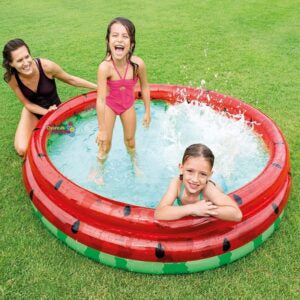 INTEX Piscină gonflabilă pentru copii “Pepene verde” 168×38 cm, 581 L, art.58448